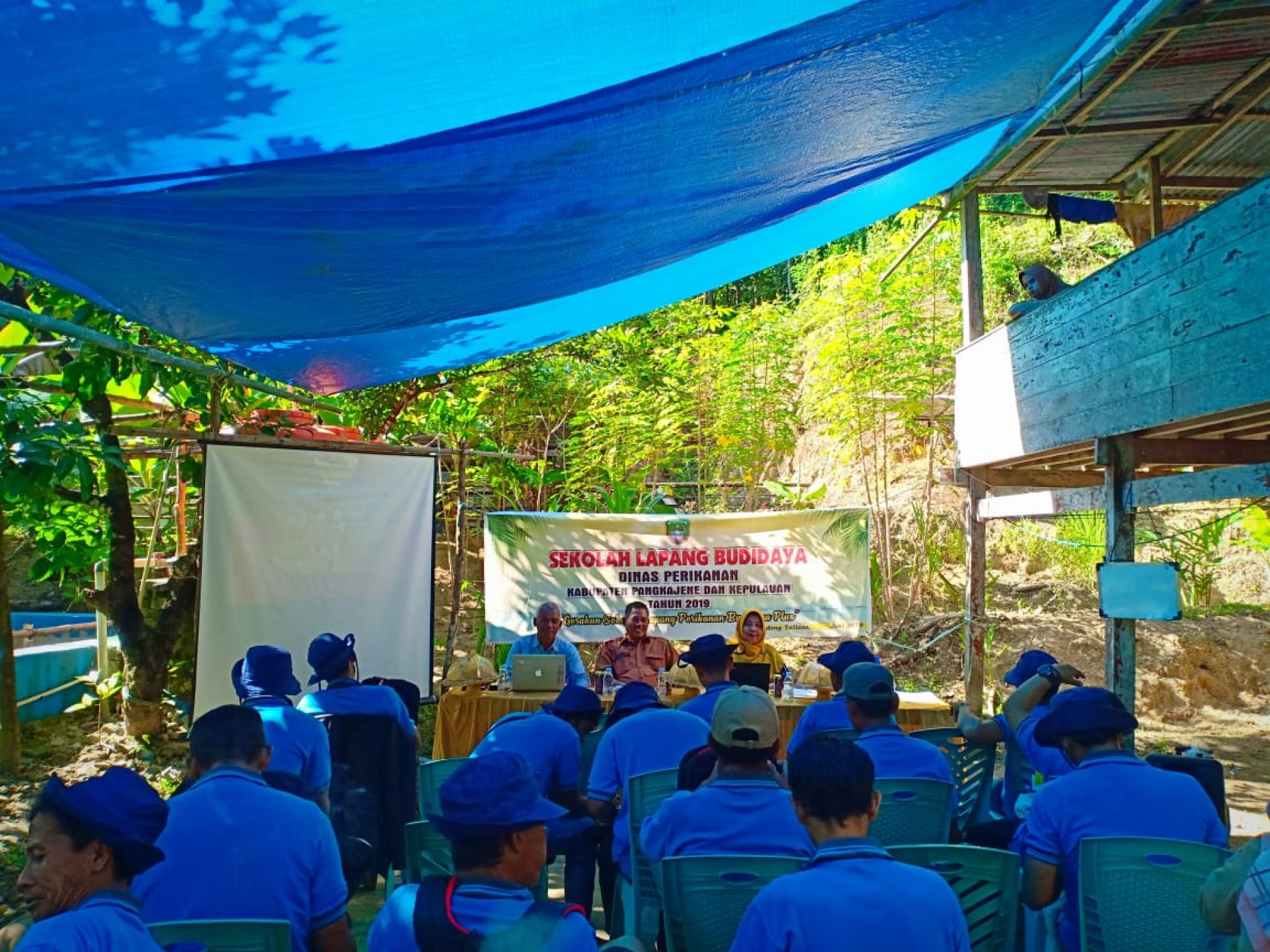 Kegiatan Sekolah Lapang Budidaya Perikanan