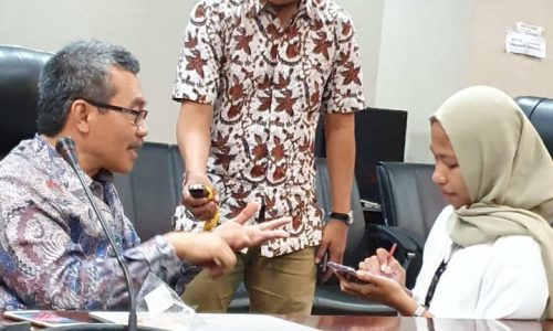 Wawancara Oleh Wartawan di Kantor Staf Kepresidenan