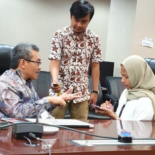 Wawancara Oleh Wartawan di Kantor Staf Kepresidenan