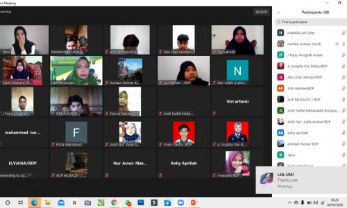 Penyambutan Mahasiswa Baru Prodi Budidaya Perairan (BDP)