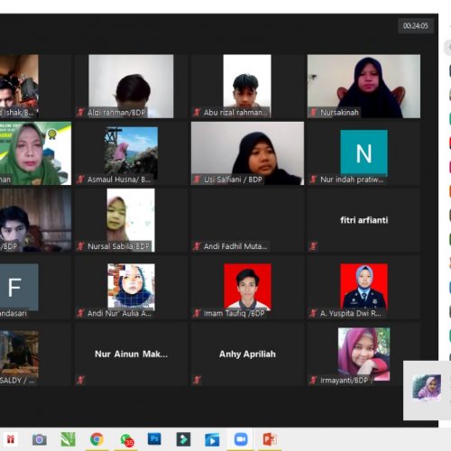 Penyambutan Mahasiswa Baru Prodi Budidaya Perairan (BDP)